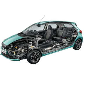 Four-Wheeler EV Working Cut-Section Model -IES-EV-354